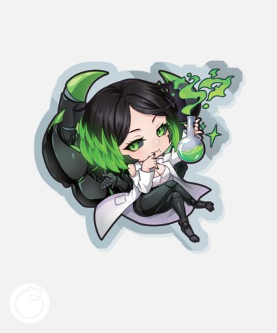 Radia "Labcoat" Acrylic Keychain