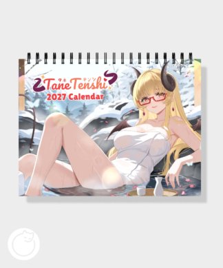 TaneTenshi 2027 Wall Calendar